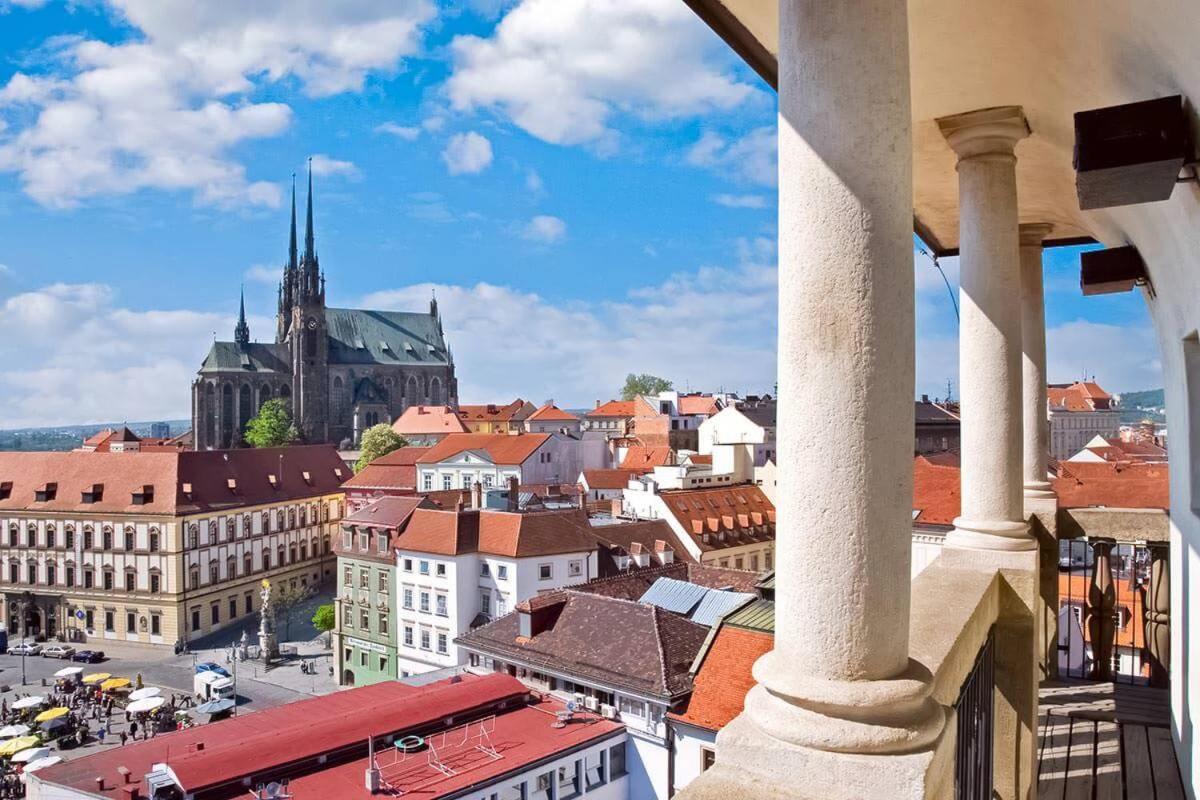 브르노 Downtown Flat Under Spilberk Castle 아파트 외부 사진
